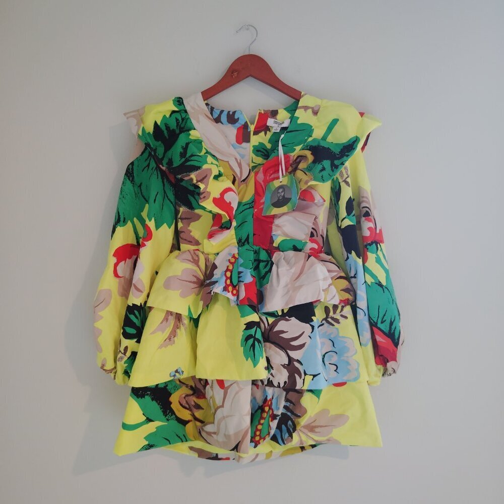 Floral Ruffle Dress - Picture 4 of 7